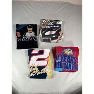 Lot Of 4 Dale Earnhardt Shirts Y2K Graphic NASCAR Racing Tee Chase Vintage Barb
